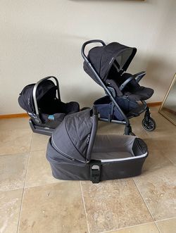 Nuna Mixx Stroller With Car Seat And Bassinet