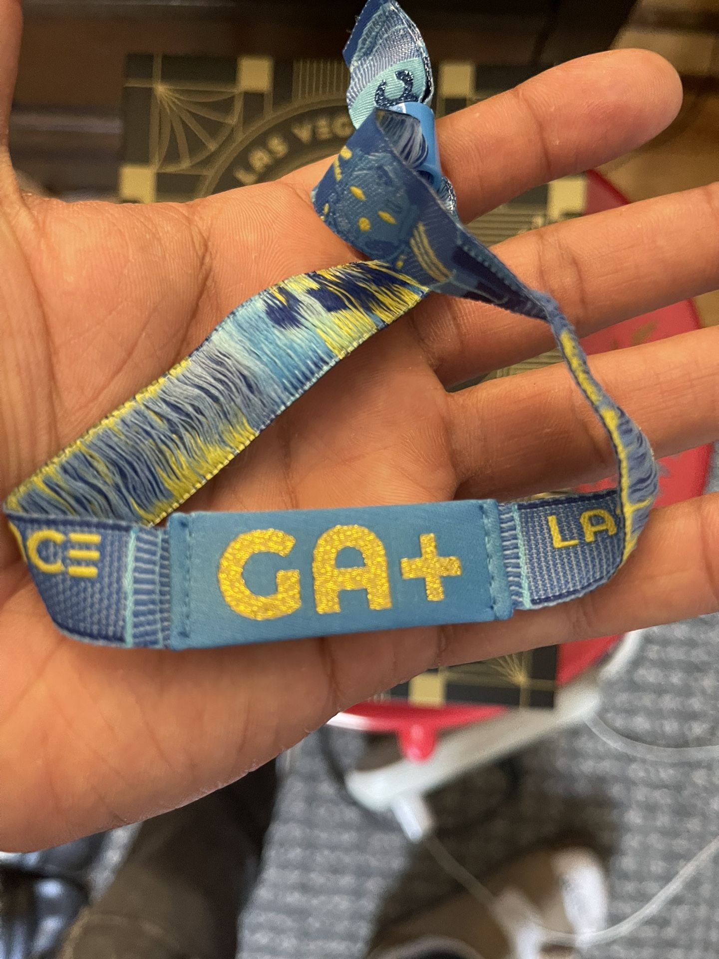 2025 Las Vegas EDC GA+ Ticket With Booklet Stickers And Magnet 