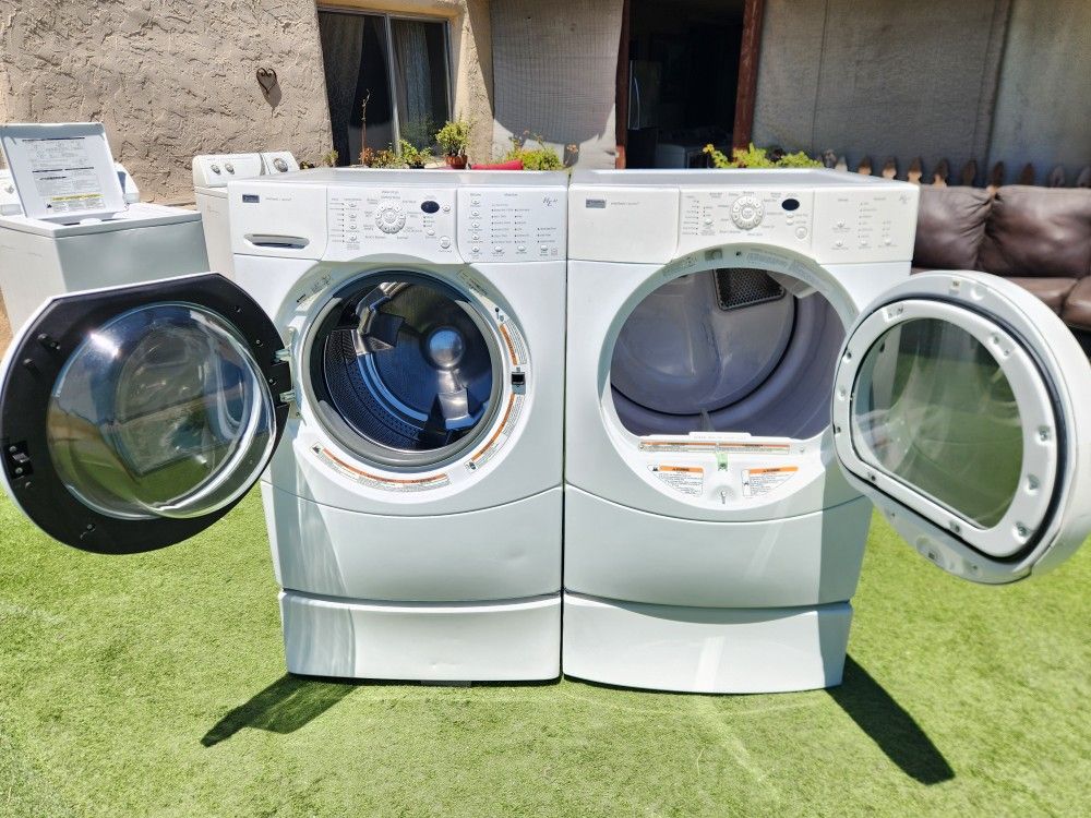 Kenmore From Load Washer And Gas Dreyr Set
