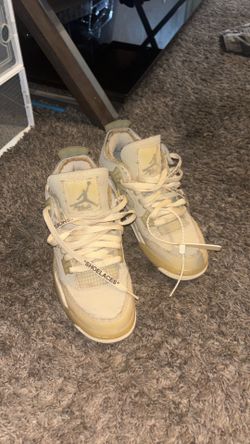 Off white Jordan 4 sp  sz8