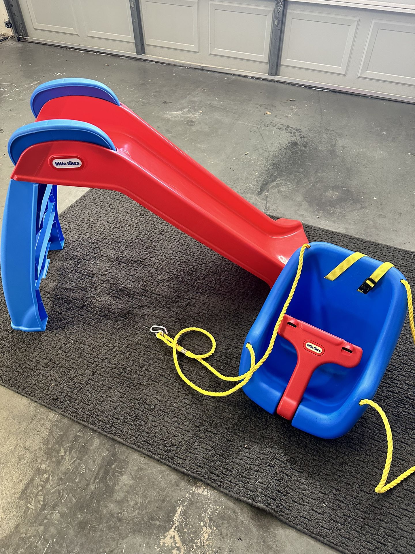 Little Tikes Slide And Swing 