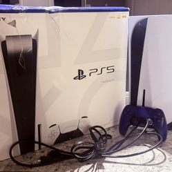 PS5 Disc Edition – Excellent Condition w/ Box & Controller