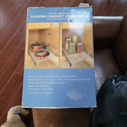 Sliding Cabinet Organizer $10.00