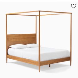 West elm Canopy Bed Frame