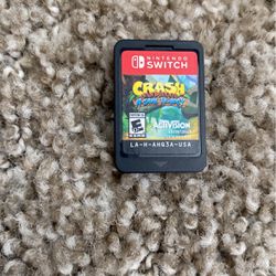 Crash Nintendo switch
