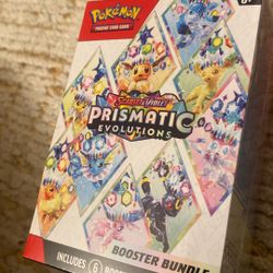 Prismatic Evolutions booster Pokémon pack