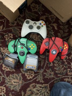 Video Game Controllers Transfer Pak