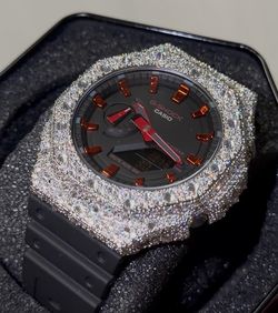 Casio G-Shock Iced Out Bezel