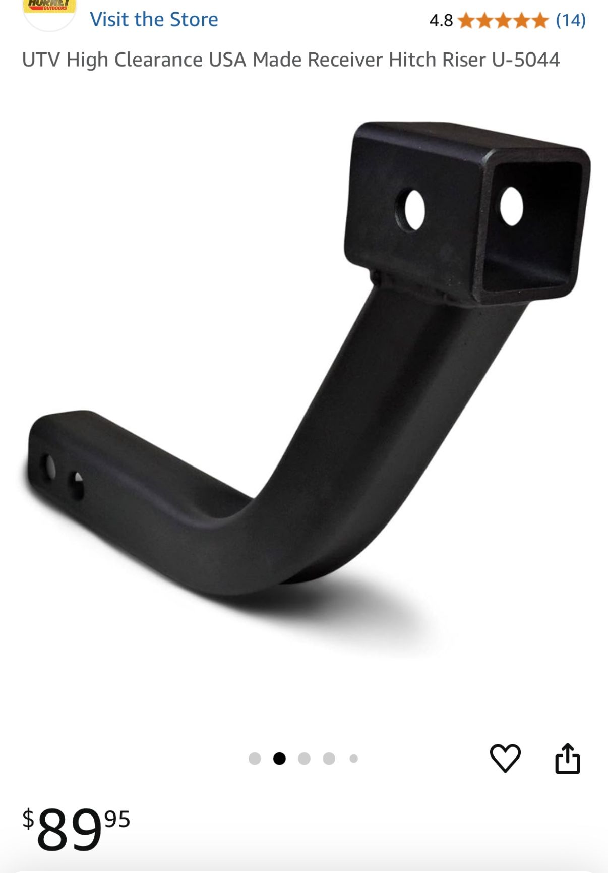 2” Trailer Hitch Riser