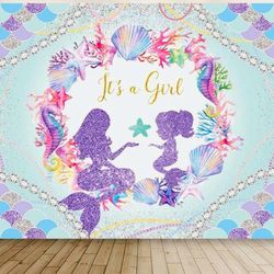 7x5 Mermaid Background 