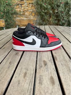2023 Air Jordan 1 Low 'Bred Toe 2.0'