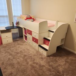 Bed With Desk