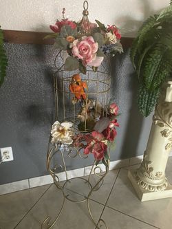 Jaula Con Vase