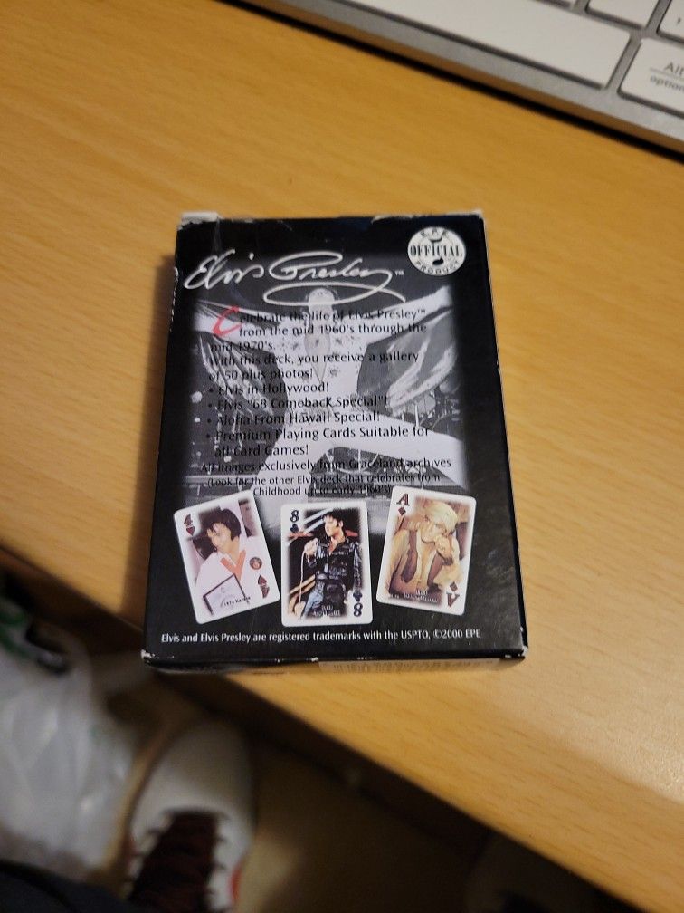 Vintage 2000 Elvis Presley Bicycle Cards