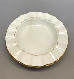 Set Of 2 Mikasa Soup Plate Midas Chain Bone China 9-1/4 Inches  Diameter 1-1/2 Inches Deep 