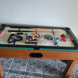 Multi Game Mini Poole Table