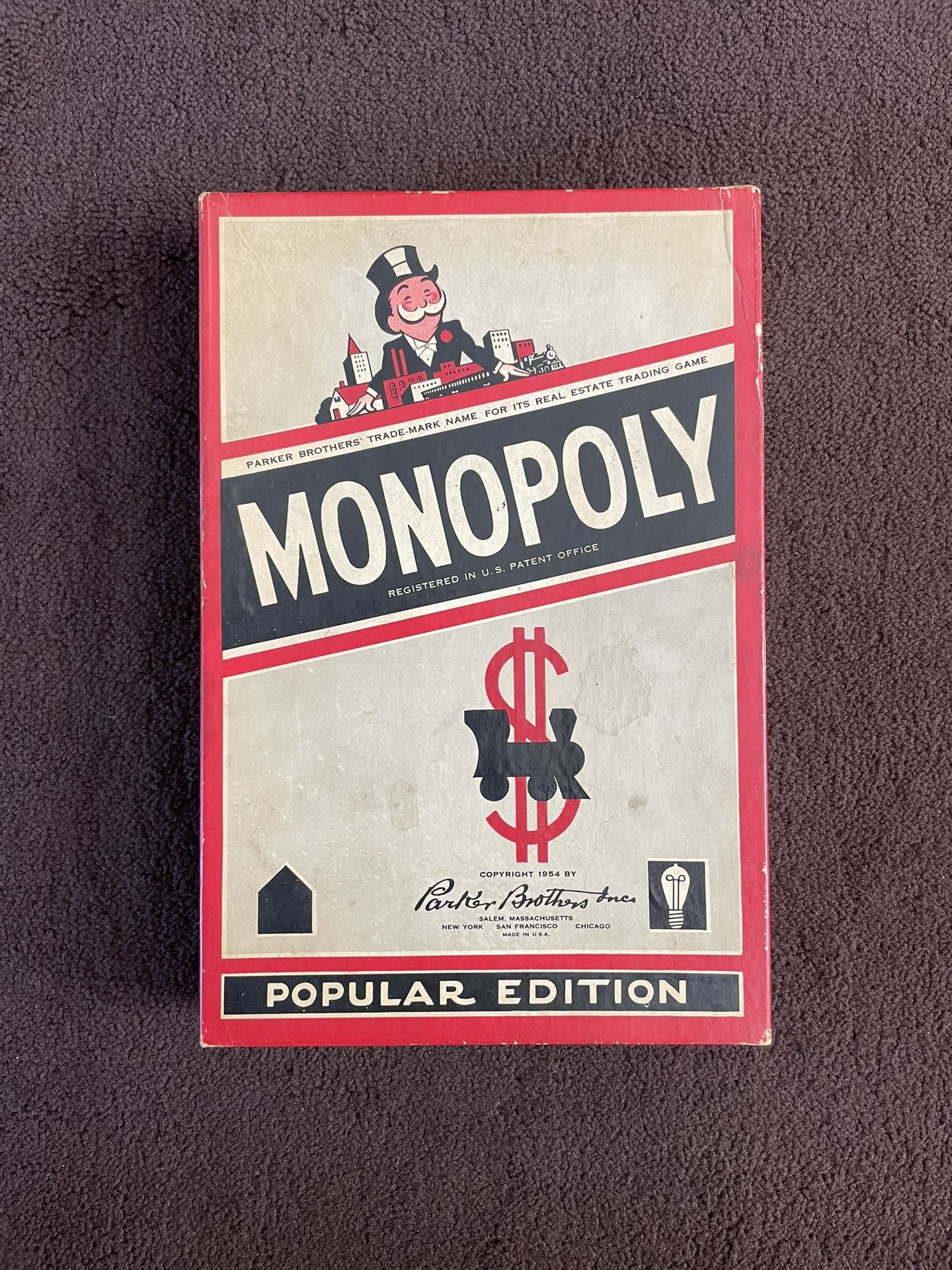 Vintage Monopoly Board Game