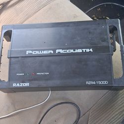 Power Acoustik Amp