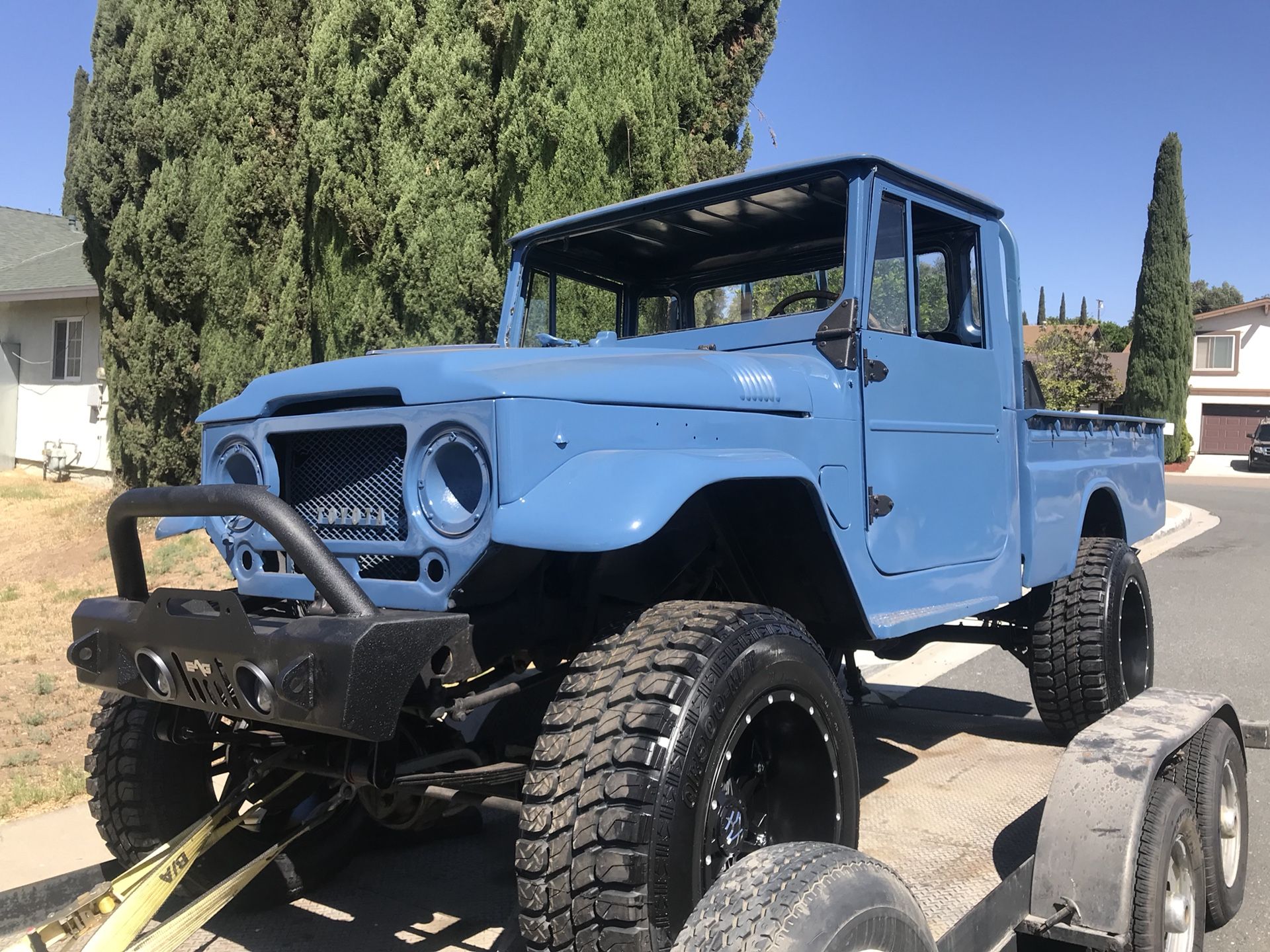 1971 Toyota Bj45 Fj45 Land Cruiser Pick Up Truck Fj40 Rat Rod Hot Rod