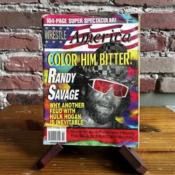 Wrestle America color him bitter Randy Savage
