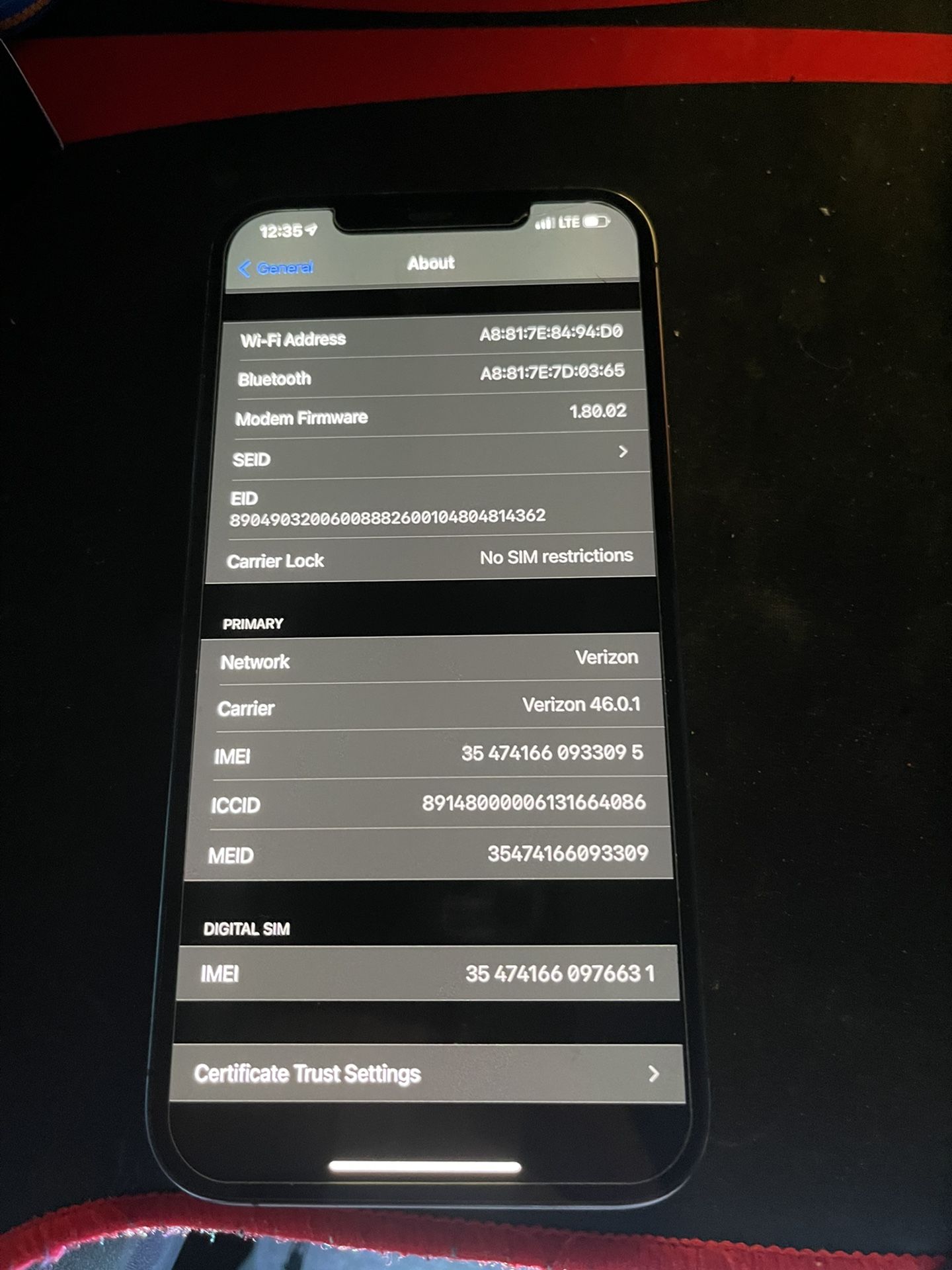 IPHONE 12 PRO MAX 128GB UNLOCKED