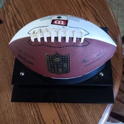 Autographed Wilson NFL Football