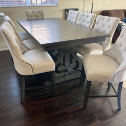 9pc Counter Height Dining Set - 