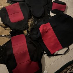 Cover King, driver side and passenger side seat covers (came off a F150