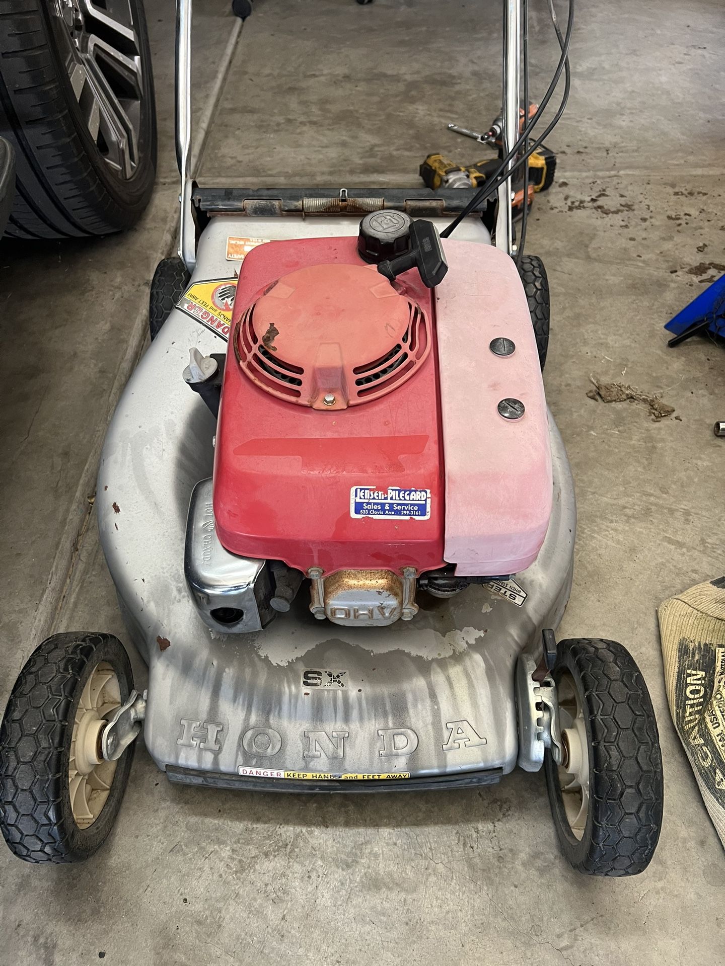 Honda Hr215 Lawnmower