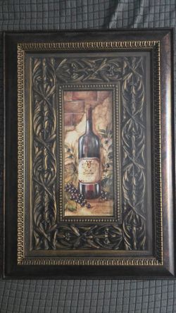 Wine Bottle Art piece