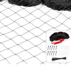 Chicken Netting - 50x 100ft Garden Netting with 1" Square Mesh as Poultry Netting for Chicken Coop Roof, Anti-Hawks and Birds Away and Protect Chicks 