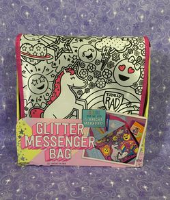 Glitter Messenger Bag