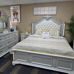 New 4pc Bedroom Set In Box 📦 Buy Now Pay Later $39 Down No Credit Needed