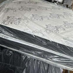 Set King Size Mattress And Box Spring 