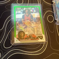 Jabari Miller Autographed Card