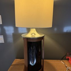 Vintage Atomic MCM Fiber Optic Table Lamp