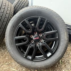 20” GMC Sierra, Yukon Wheels And Tires $1250 Firm Price 