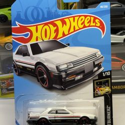 🇯🇵 Hot Wheels 2017 - White Nissan Skyline KDR30 - Nightburnerz 48/250 - 1:64