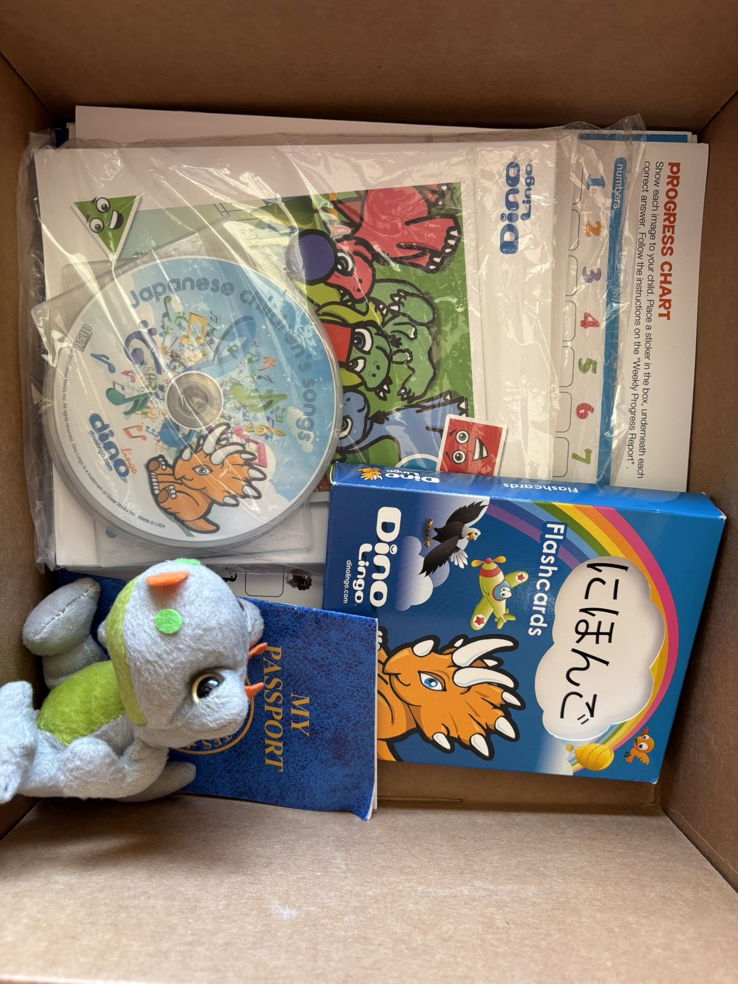 Dino Lingo Language Japanese learning kit