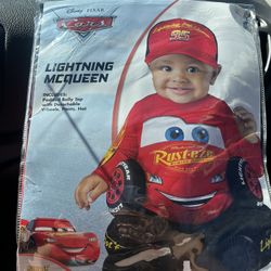 Brand New Lightning McQueen Baby Costume