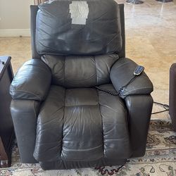 Black recliner