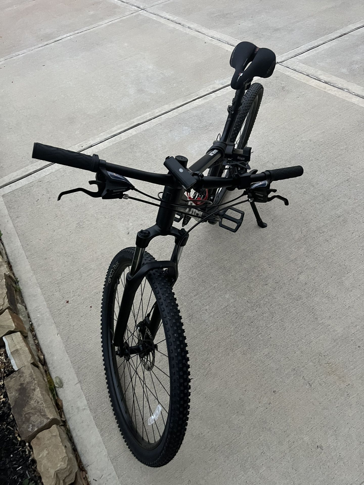 Black Trek Mountain Bike (customized )