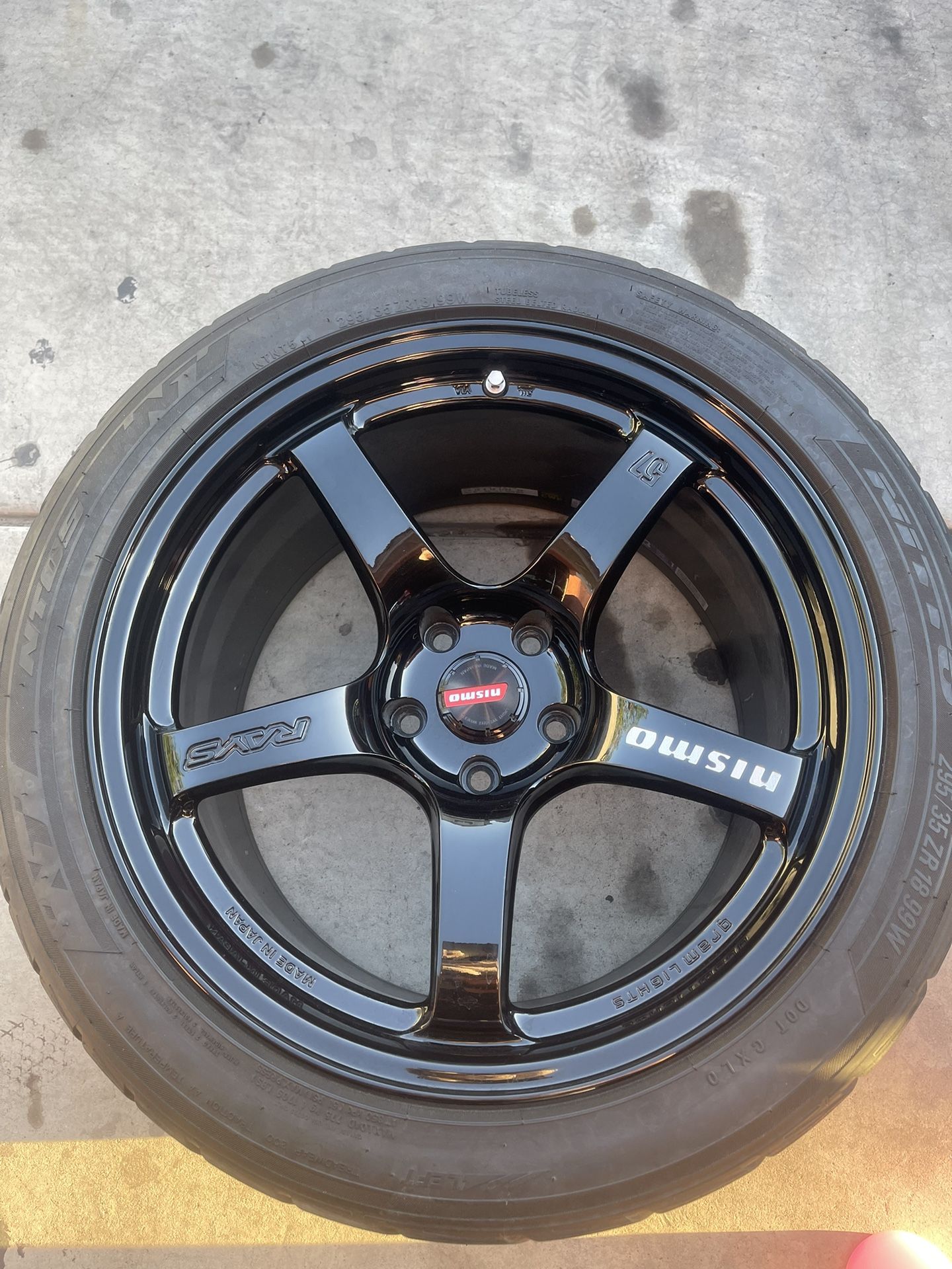 NISMO 57CR Clubsport wheels