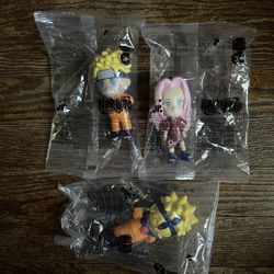 Naruto x Burger King Toys 