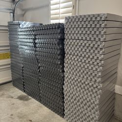 Brand new 1/2” hard foam Gym mats. (24 Sqft Packs)