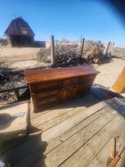Wood Dresser