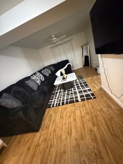 Black couch