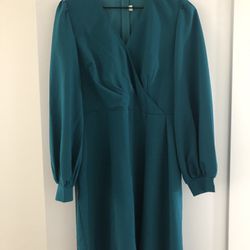 Women’s Emerald Green Dress Size L 