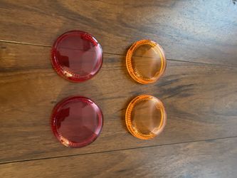 Harley davidson ,Lenses For LED Bullet Turn Signal Inserts