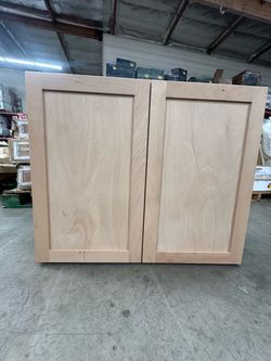 Hampton Bay 36in Assembled Wall Kitchen Cabinet Unfinished